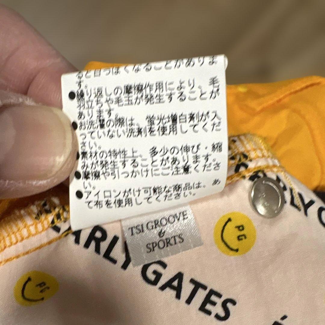 Pearl Gates イエロー パンツ PGロゴ