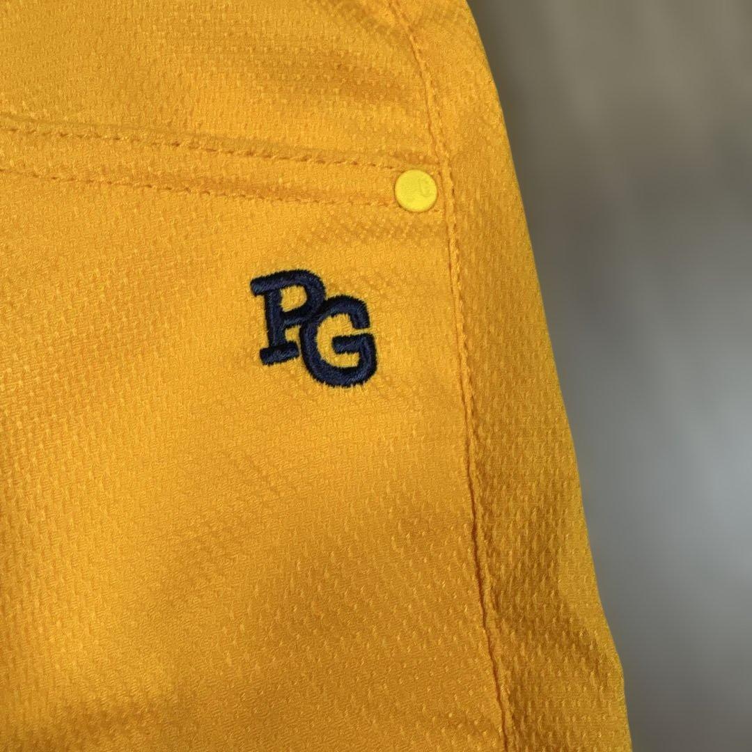 Pearl Gates イエロー パンツ PGロゴ