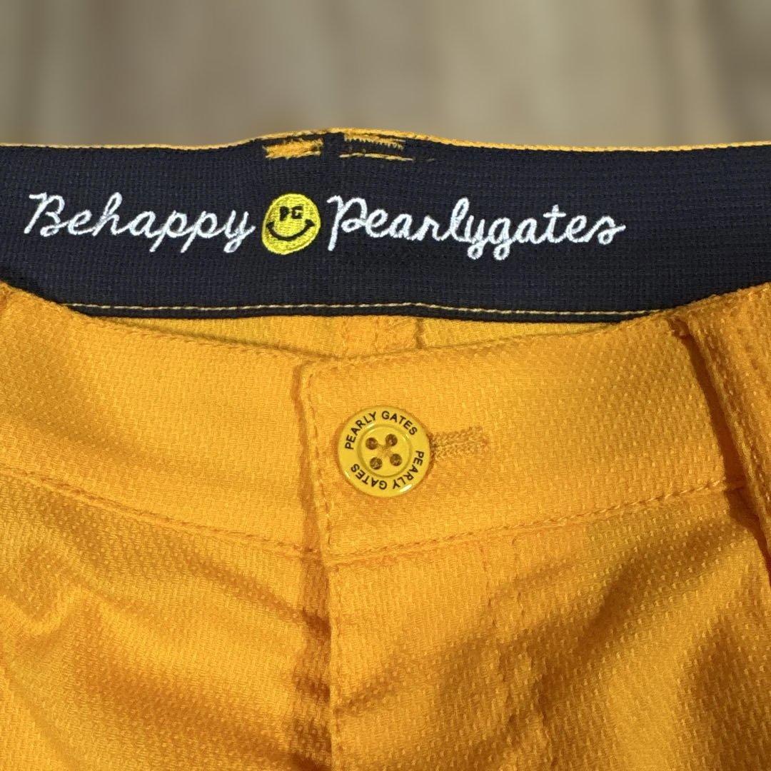 Pearl Gates イエロー パンツ PGロゴ