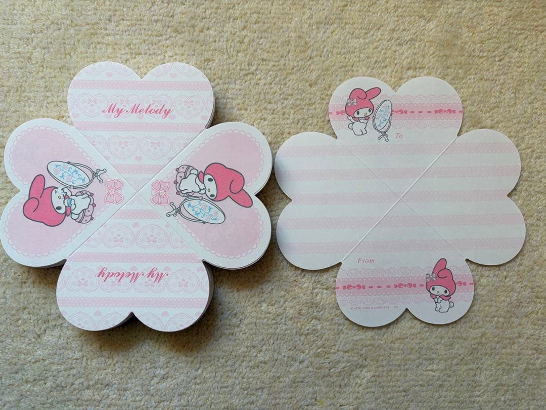My Melody メモ用紙セット レア レトロ