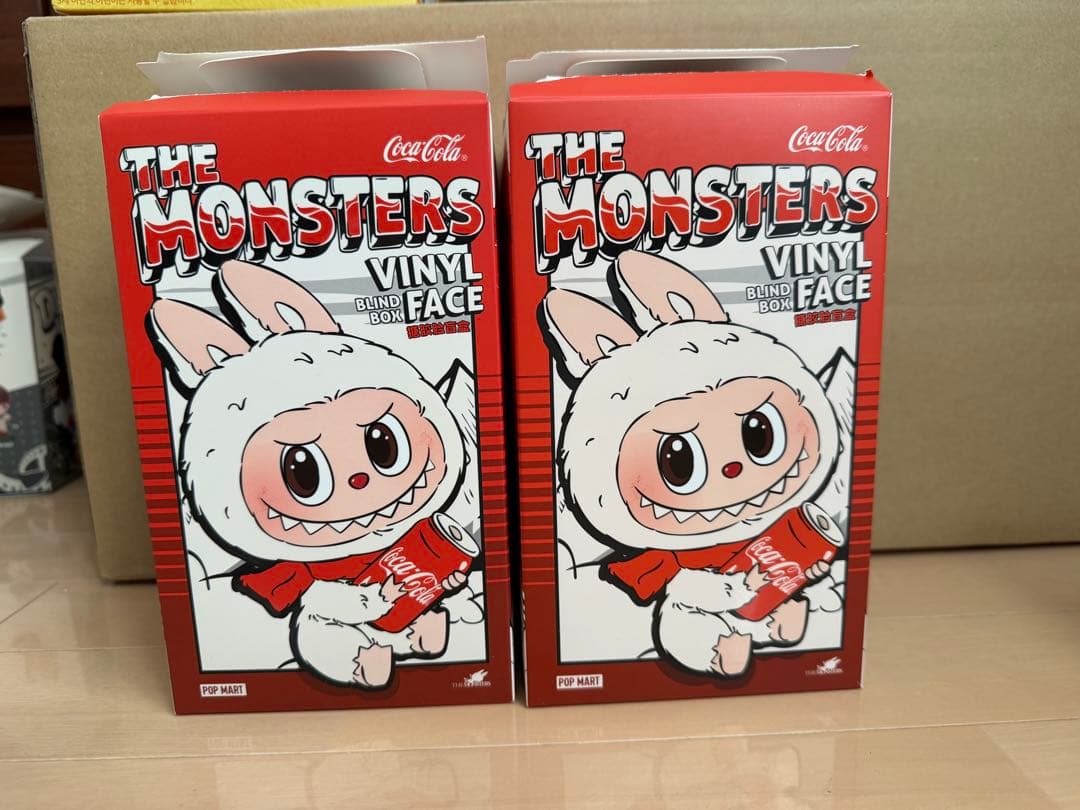 [新品未使用品]POPMART コカコーラ ラブブ ビンと缶セット