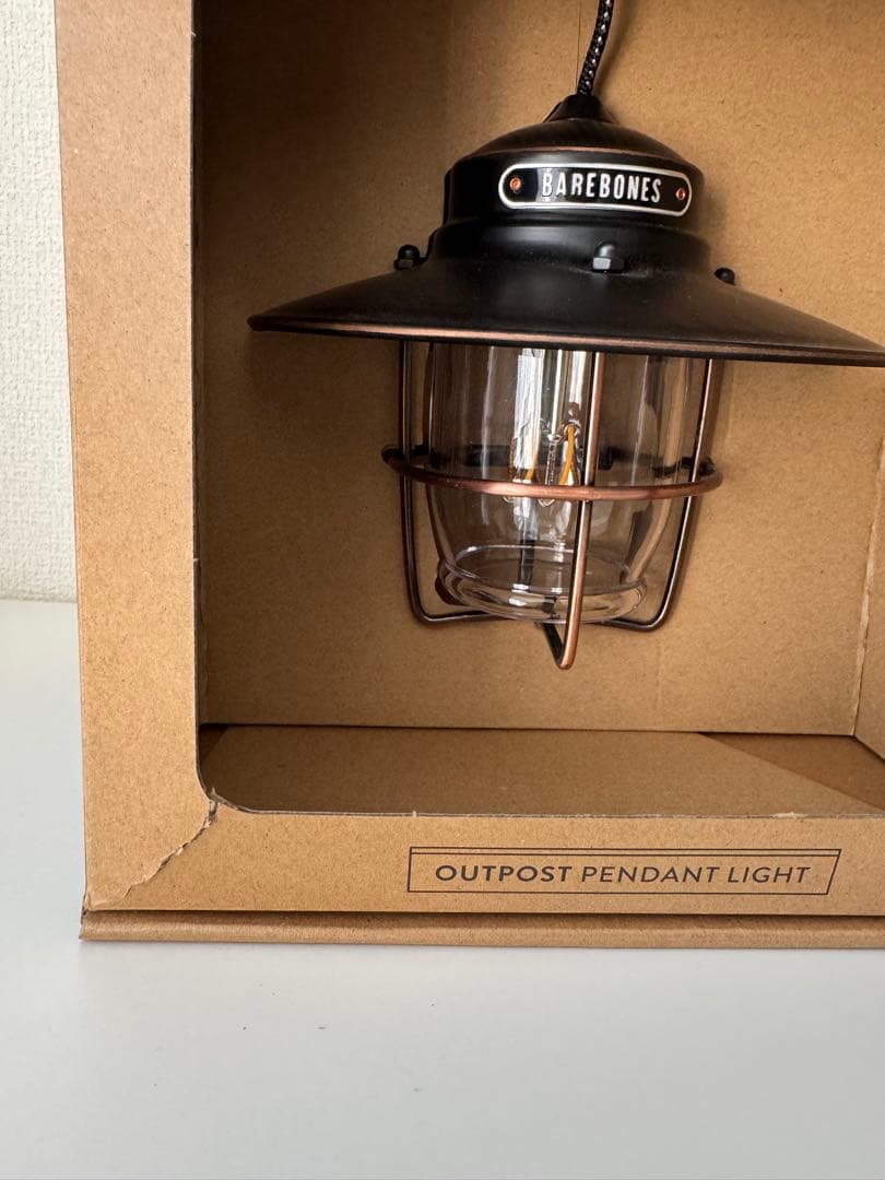 【正規品　新品】BAREBONES OUTPOST PENDANT LIGHT