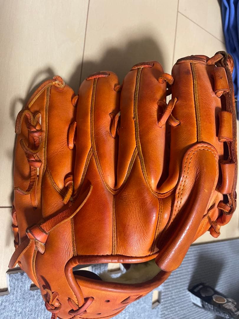 Mizuno Pro Order 投手 波賀 耕作 硬式 ダイバーシティーブルー