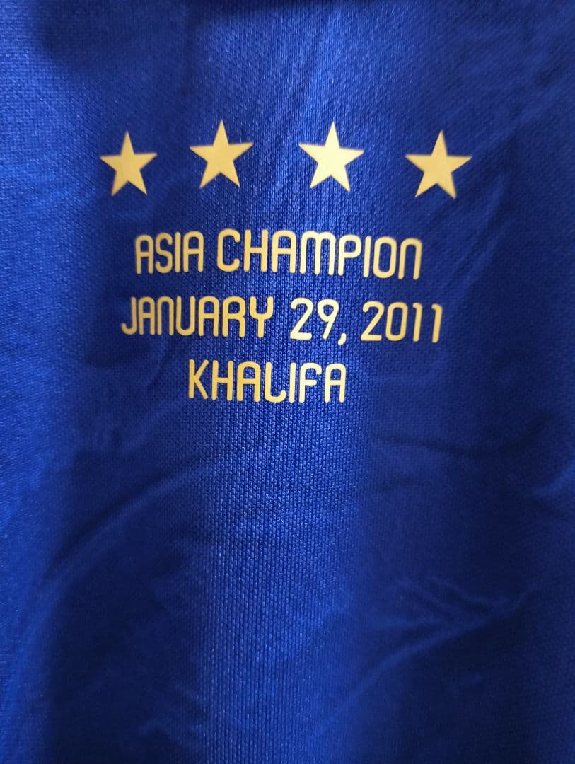 未使用　2011 アジアカップ　日本代表　長谷部　M　ユニフォーム　マッチデイ
