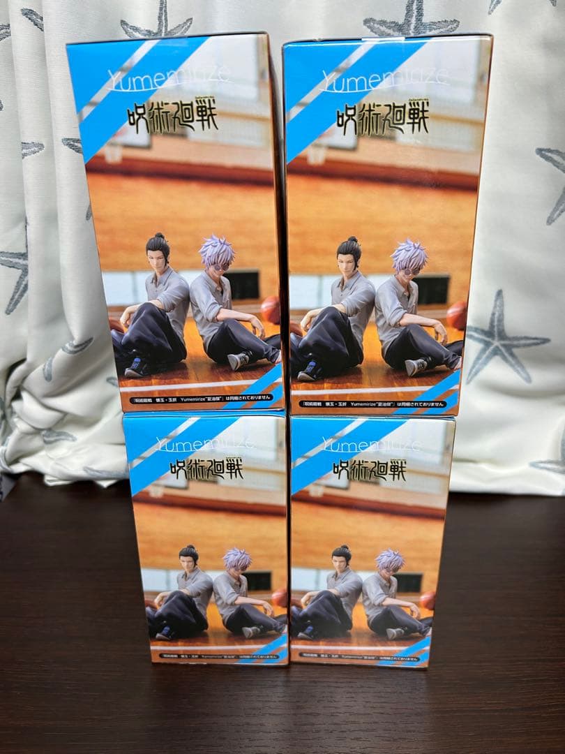 呪術廻戦　懐玉・玉折　Yumemirize　五条悟　フィギュア　4個セット
