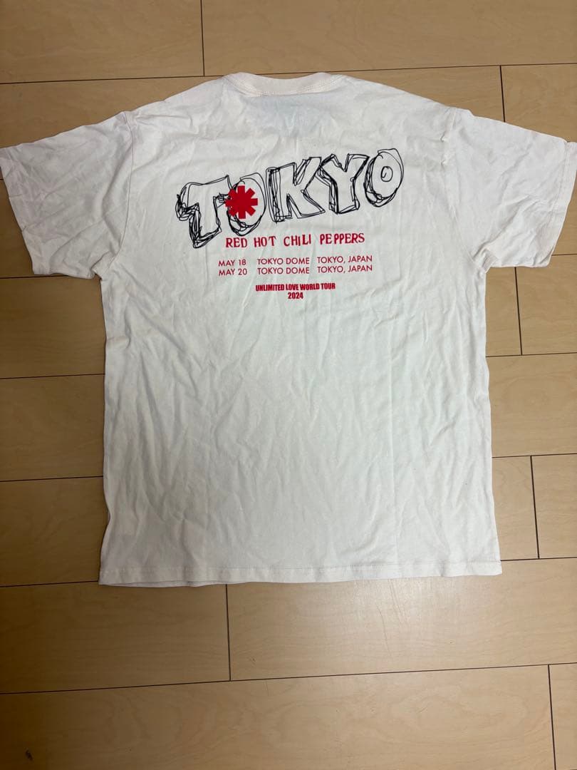 レッドホットチリペッパーズ ツアーTシャツ XL