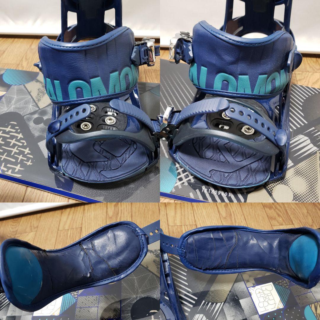 BURTON SALOMON 158cm スノーボードセット