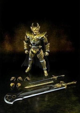 【中古】S.H.フィギュアーツ 牙狼〈GARO〉黄金騎士 大河 （魂ウェブ限定）