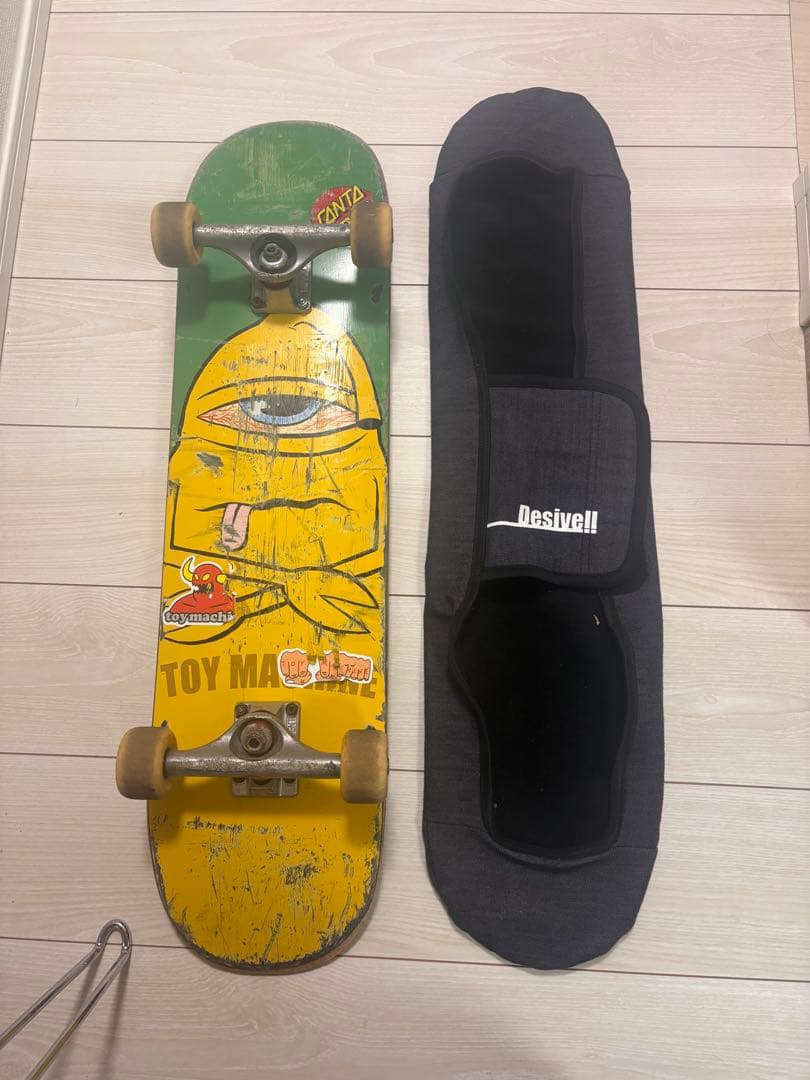 スケートボード&入れ物&おまけのサーフスケートデッキ