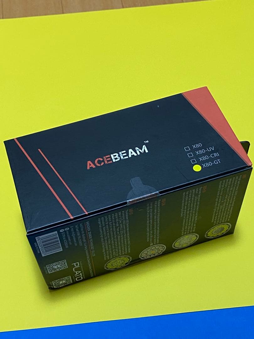 【新品 点灯チェックのみ】ACEBEAM X80-GT 32500ルーメンライト