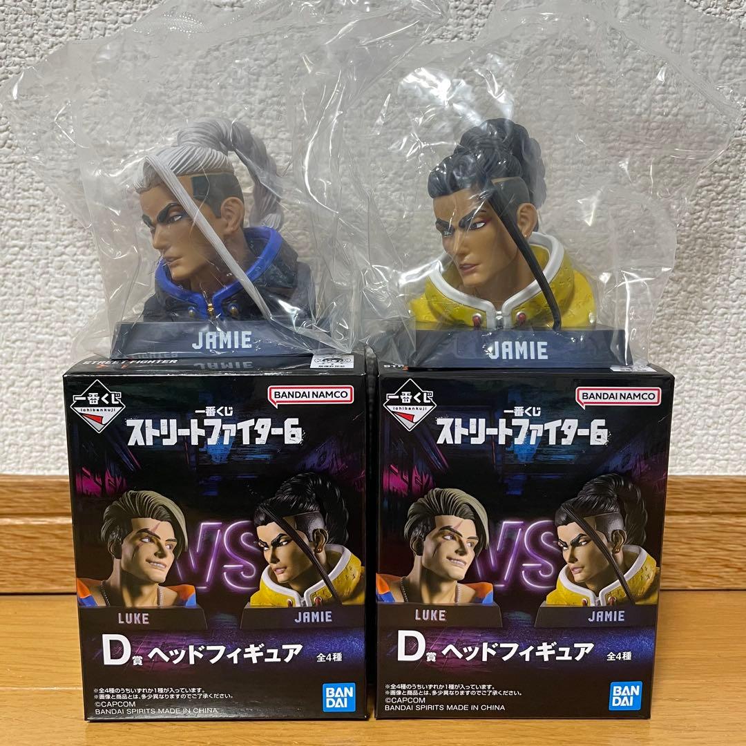【新品未開封】一番くじ ストリートファイター6 A賞 ジュリ D賞 ジェイミー