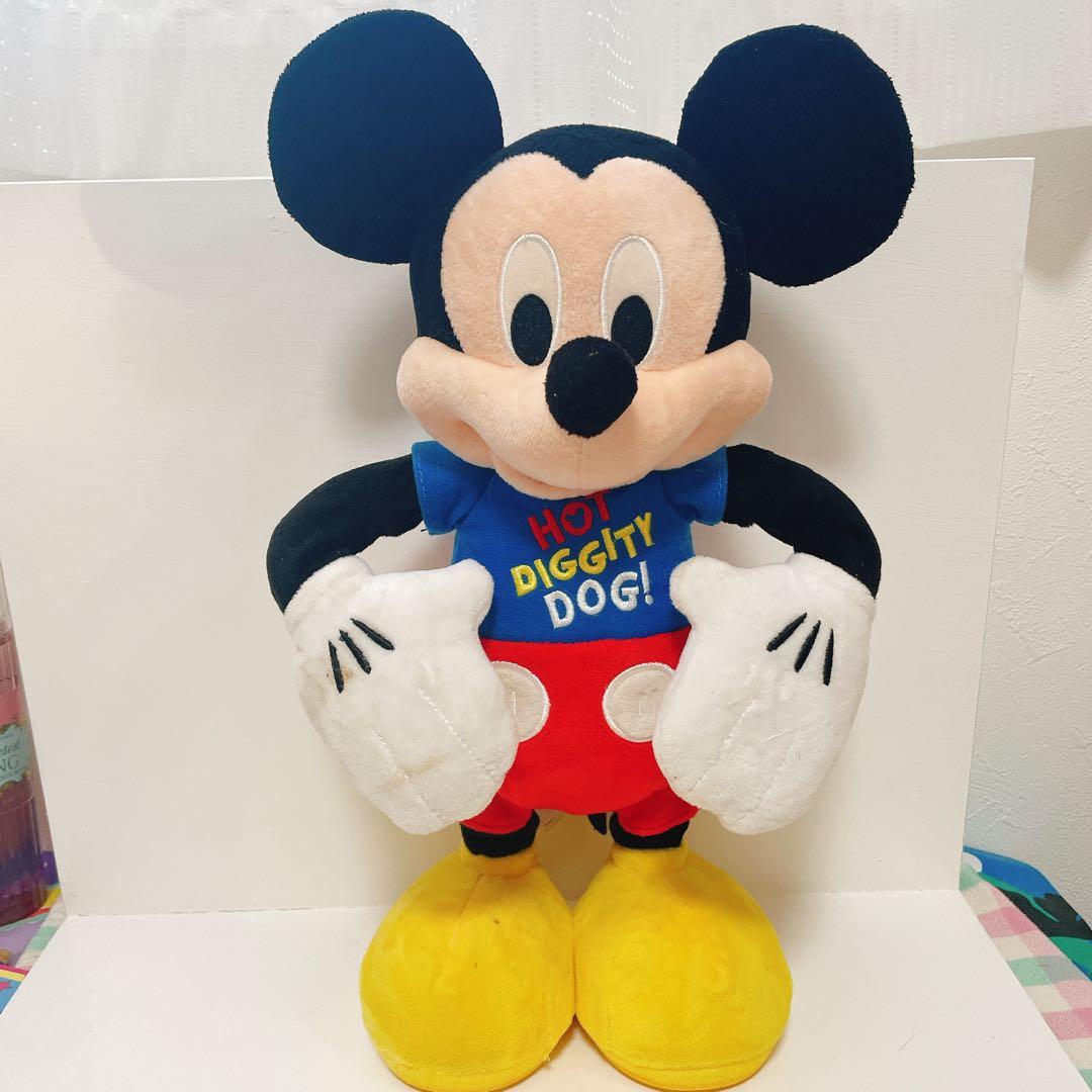 海外　ディズニー　ミッキー　歌って踊る　ぬいぐるみ　アメトイ