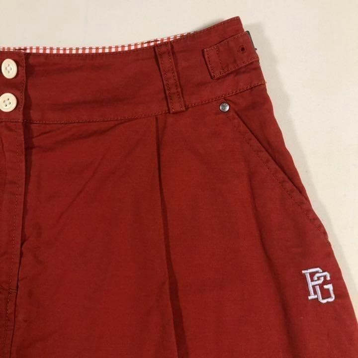 パーリーゲイツ スコート スカート ボルドー サイズ1