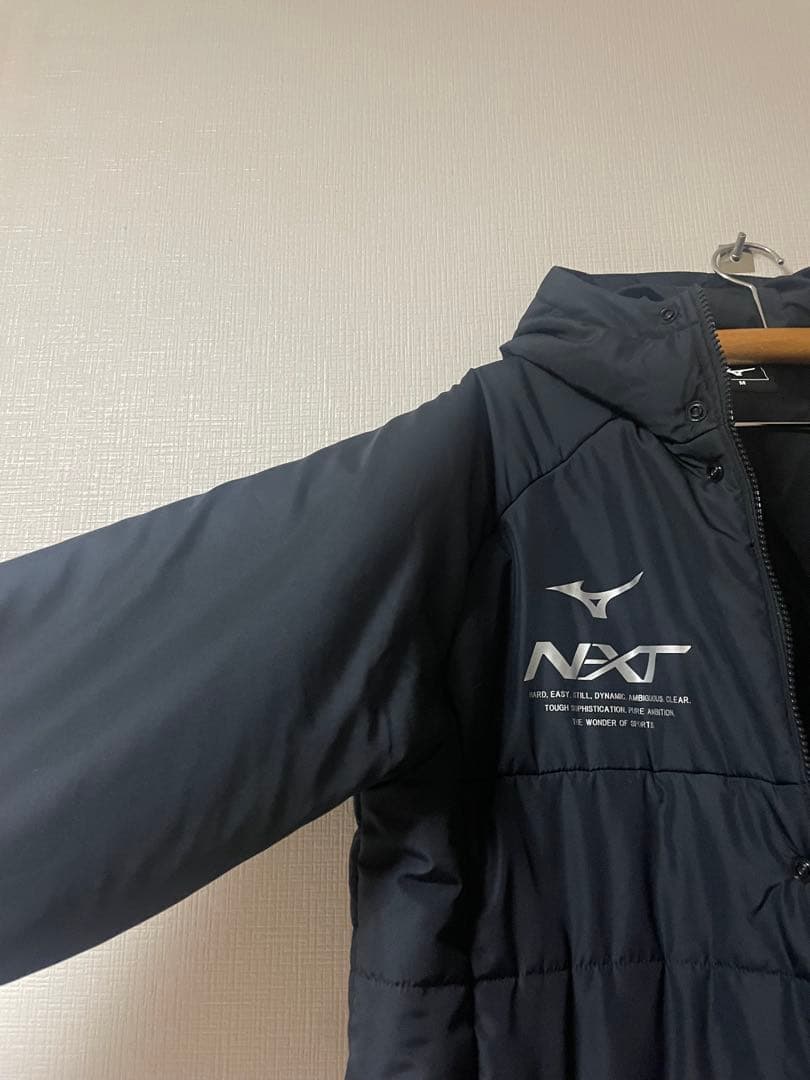 mizuno ミズノ　ベンチコート ユニセックス　サッカー　野球　ブラック