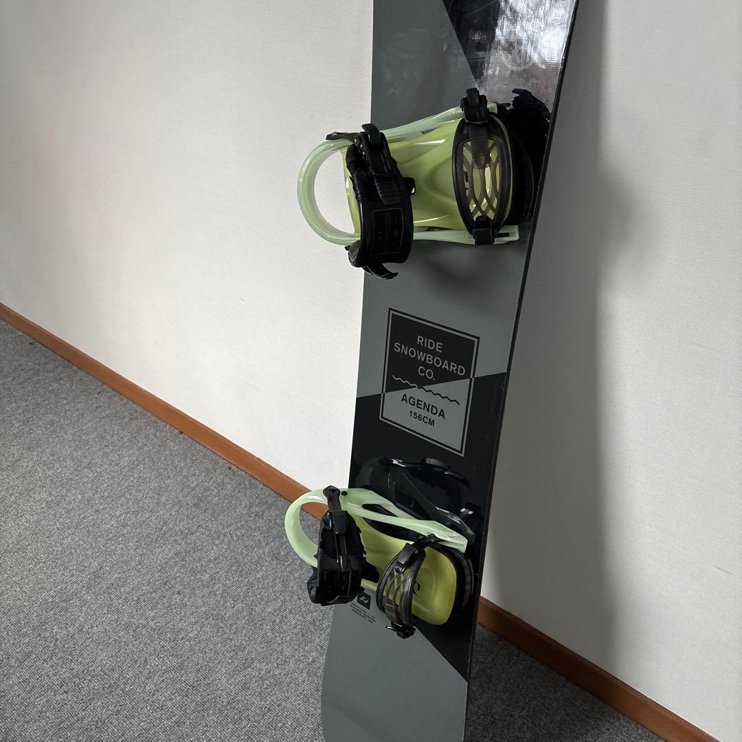 RIDE BOARD AGENDA 156cm ビンディング付き