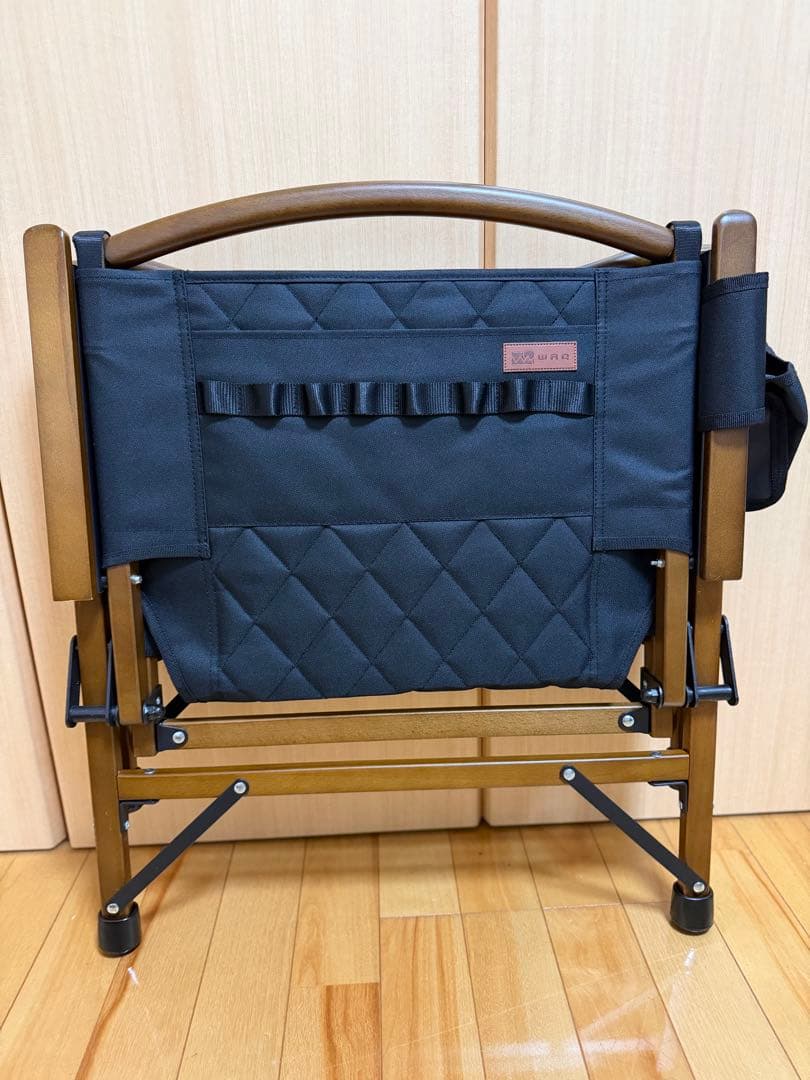 WQA フォールディングウッドチェア ローチェア