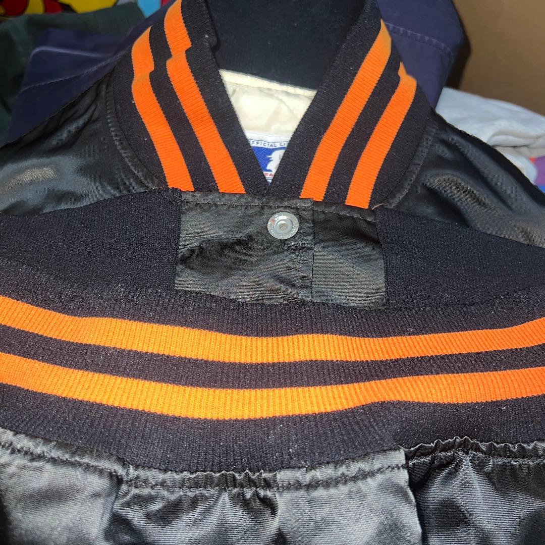 札幌の古着屋さんで購入MLB オリオールズ　スタジャンXLサイズ