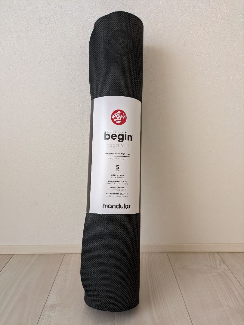Manduka マンドゥカ ヨガマット 5mm BEGIN スティールグレー