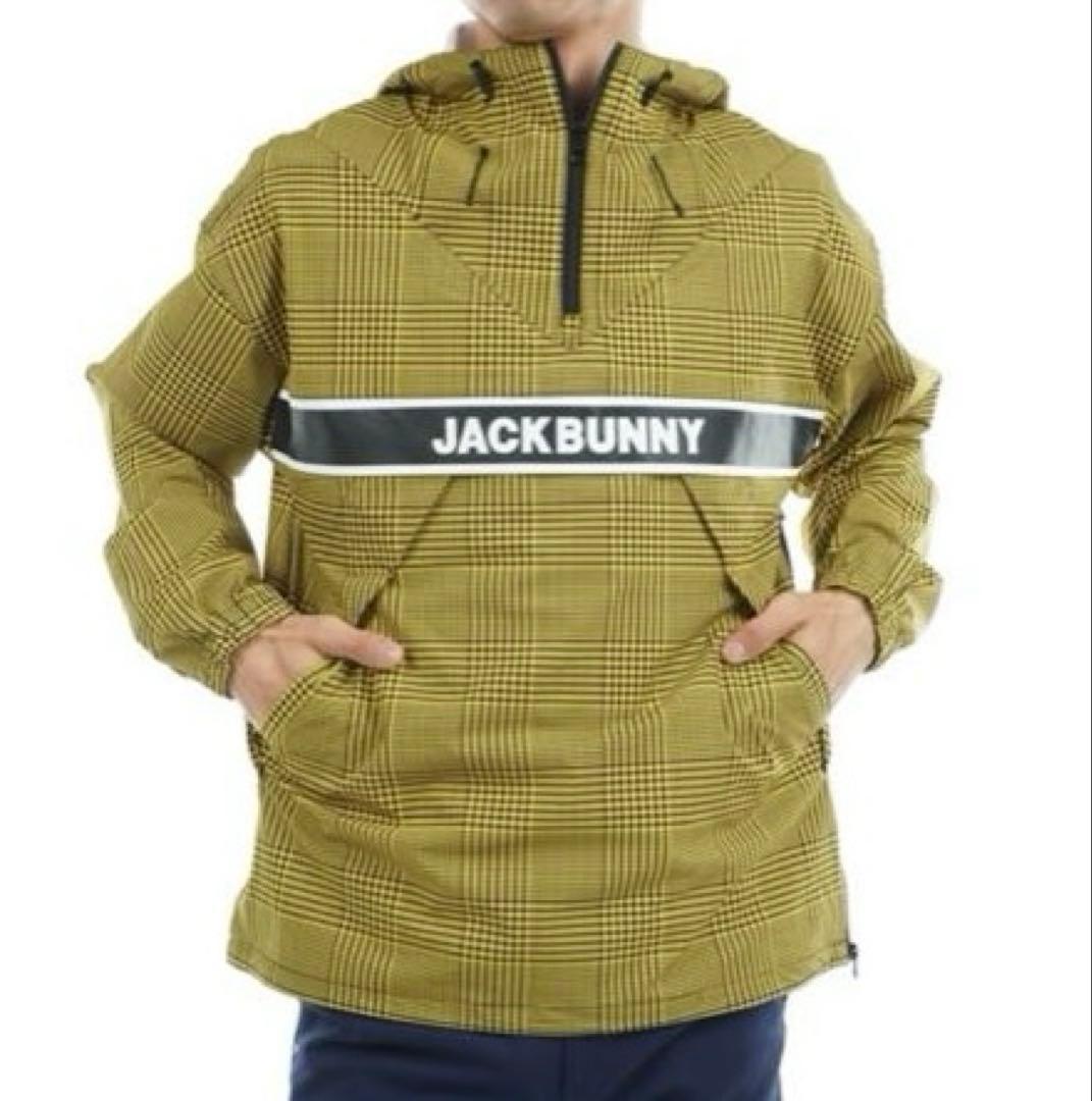 5 ジャックバニー タフタブルゾン ロゴ ストレッチ ジャケット アノラック