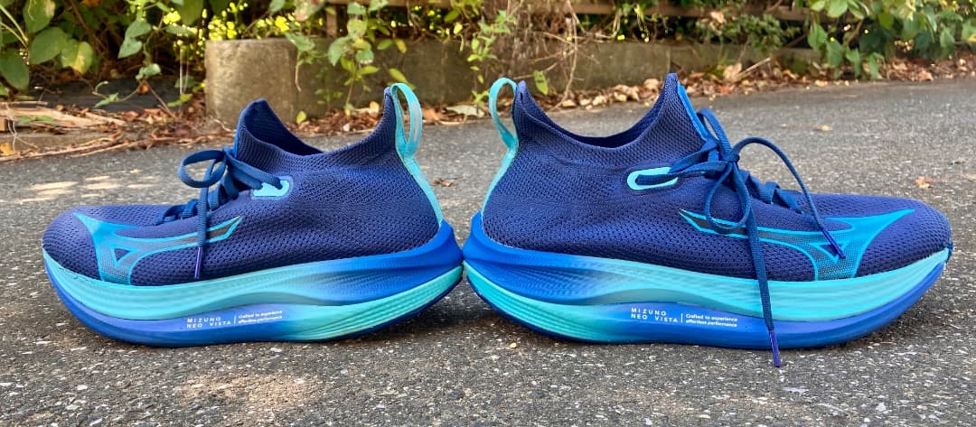 【走行少】Mizuno ミズノ ネオビスタ ネイビー 27.5cm