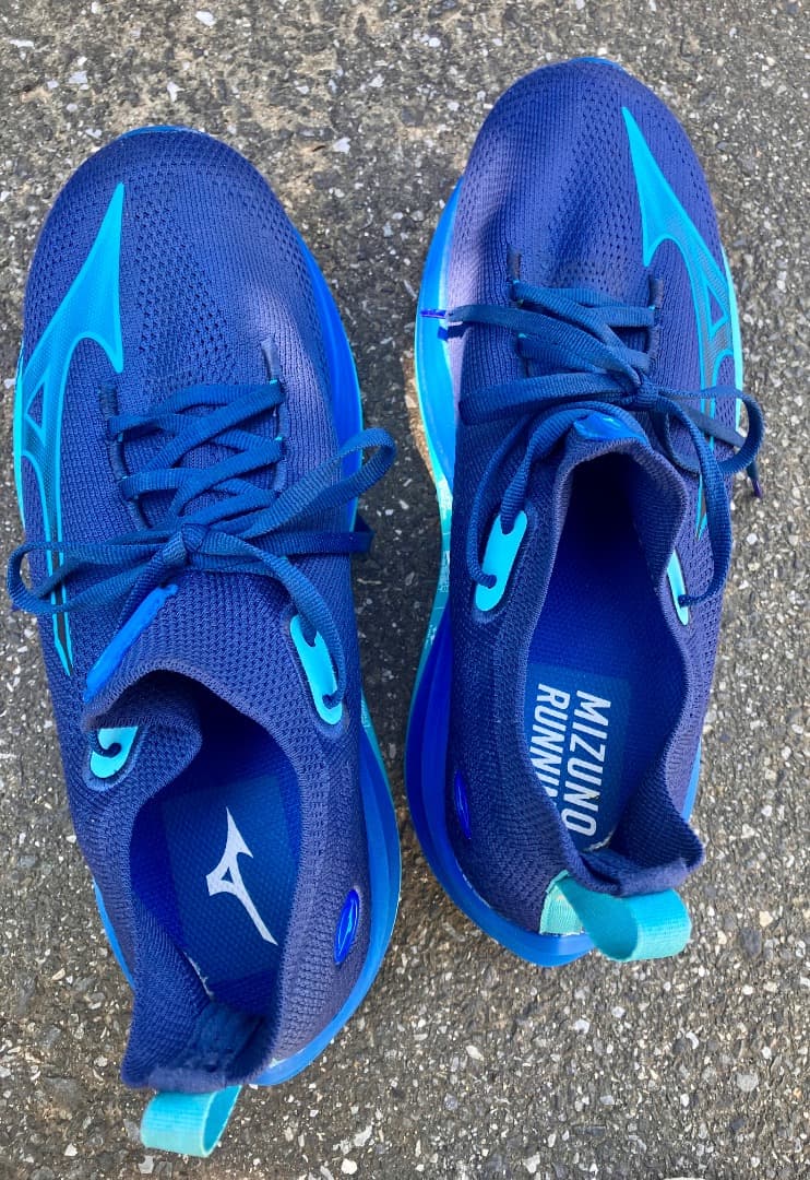 【走行少】Mizuno ミズノ ネオビスタ ネイビー 27.5cm