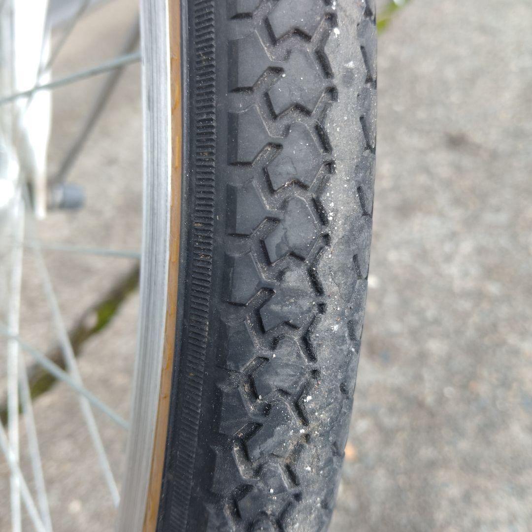 【引取限定】24インチ自転車(カゴ付き)　新潟県