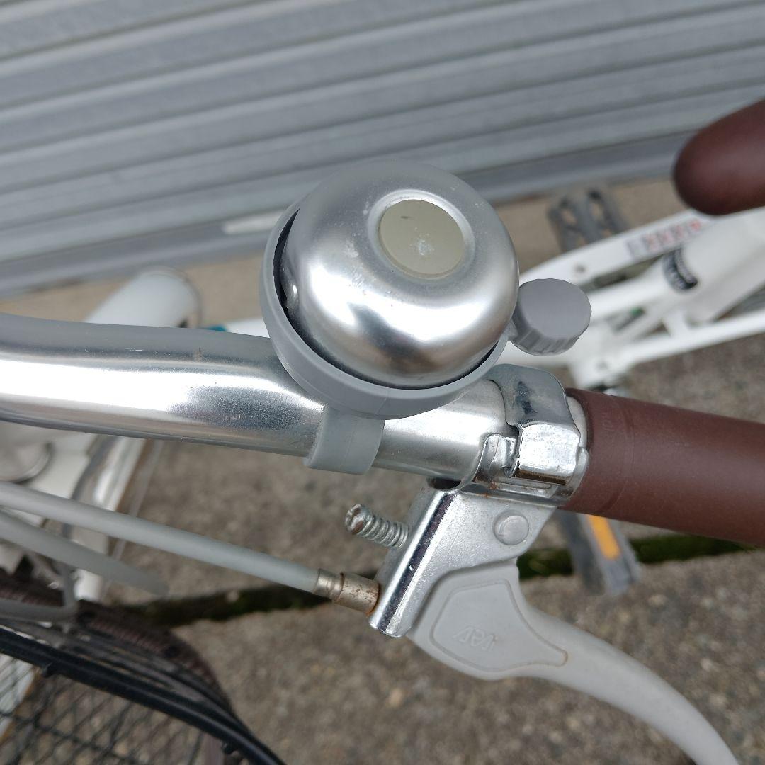 【引取限定】24インチ自転車(カゴ付き)　新潟県