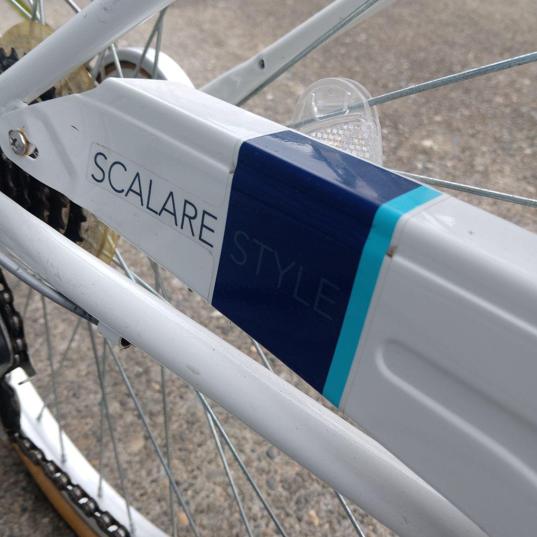 【引取限定】24インチ自転車(カゴ付き)　新潟県