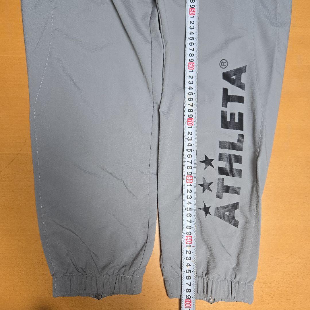 美品　アスレタ　L　ピステ　セットアップ　グレー　上下　ATHLETA　サッカー