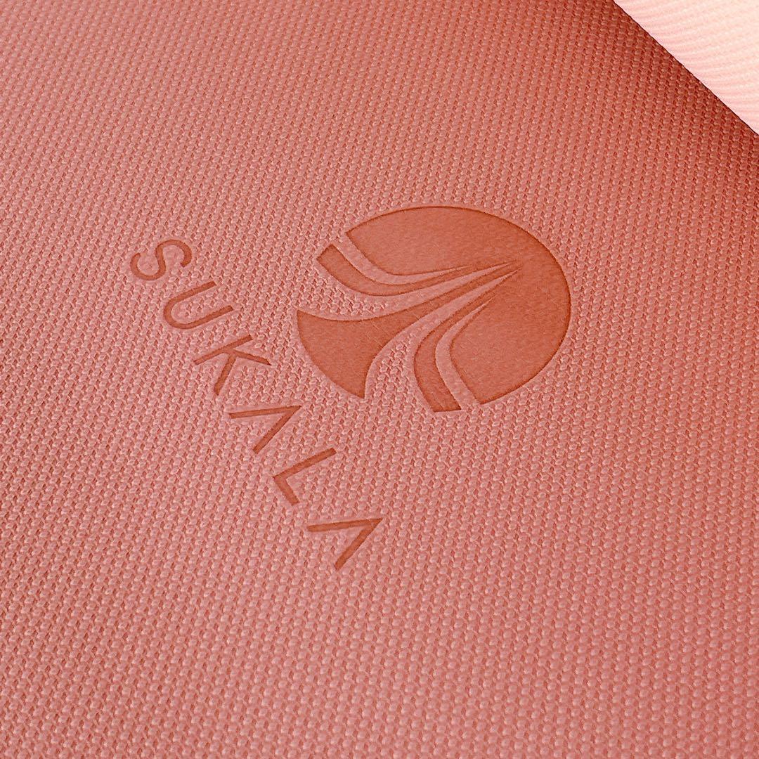 【SUKALA】リバーシブルヨガマット　4mm　専用ケース付き
