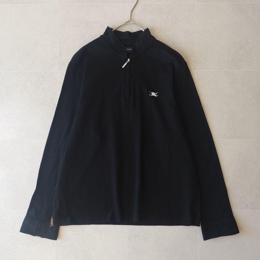 美品LLサイズ✨BURBERRY GOLF レディース ハーフジップ長袖シャツ