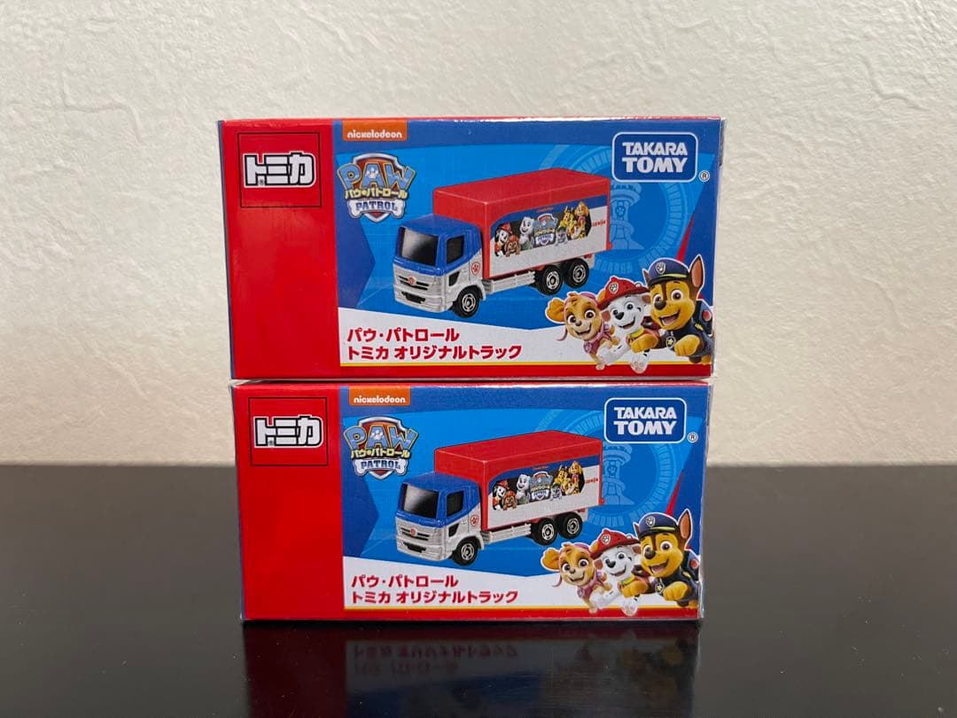 トミカ イオン限定 パウ・パトロール オリジナル ミニカー ２台
