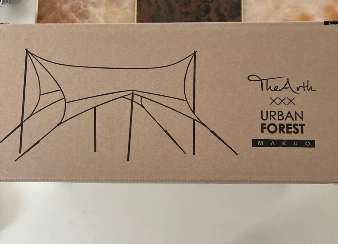 【新品】幕男タープ4thモデル　ブラックURBAN FOREST