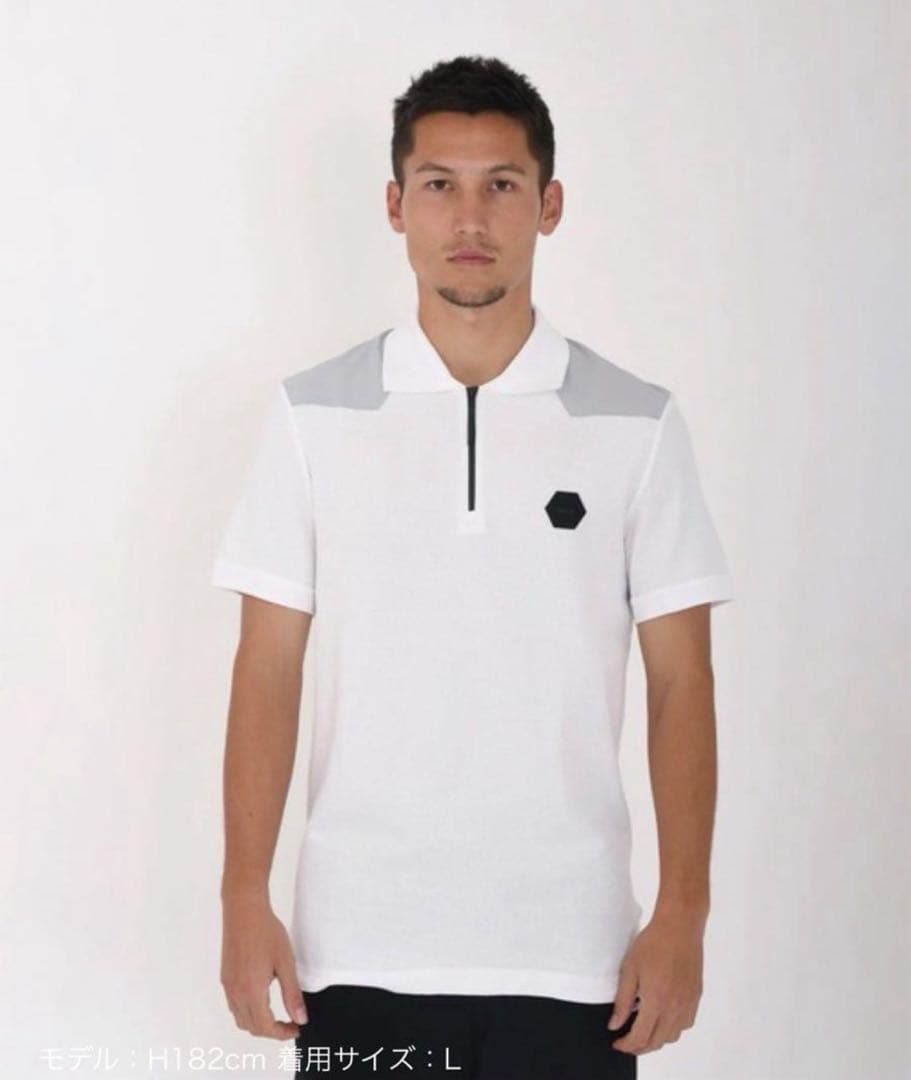 BALR. ボーラー　ポロシャツ　ゴルフウェア　Ｌ　白　ホワイト　半袖