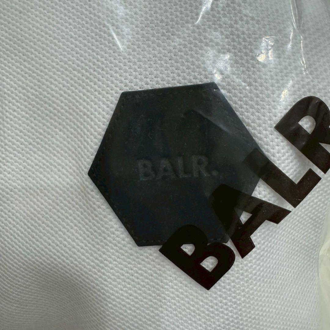 BALR. ボーラー　ポロシャツ　ゴルフウェア　Ｌ　白　ホワイト　半袖