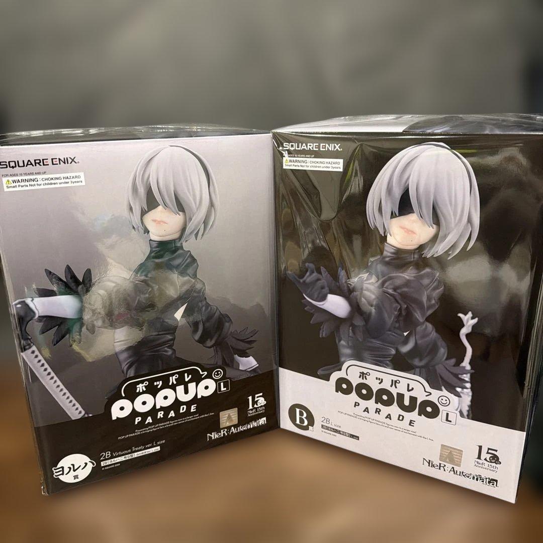 NieR ニーア オートマタ 15周年 記念くじ A賞 B賞 カイネ スクエニ