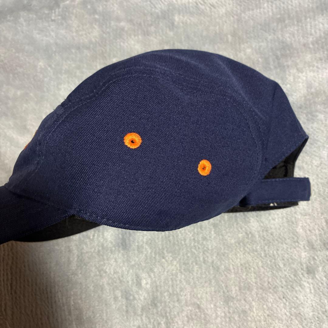 YONEX ネイビーキャップ オレンジ刺繍