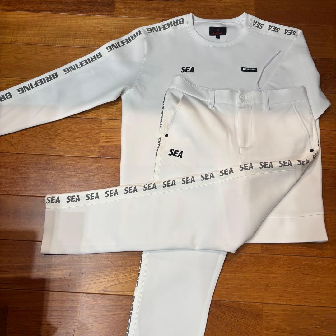 BRIEFING GOLF×WIND AND SEA セットアップ