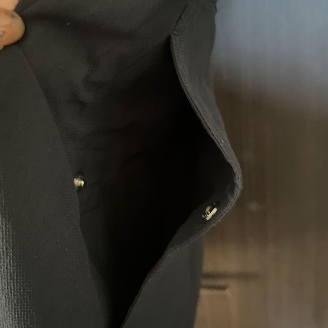 極美品　Munsingwear ブラック ゴルフ　メッシュベスト LLサイズ
