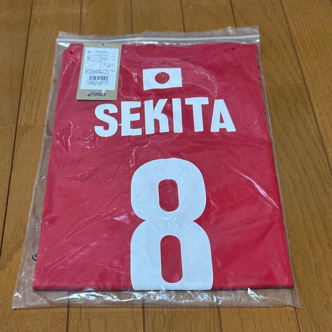 関田誠大 全日本男子バレーボール2024 VNL 応援Tシャツ ユニフォーム