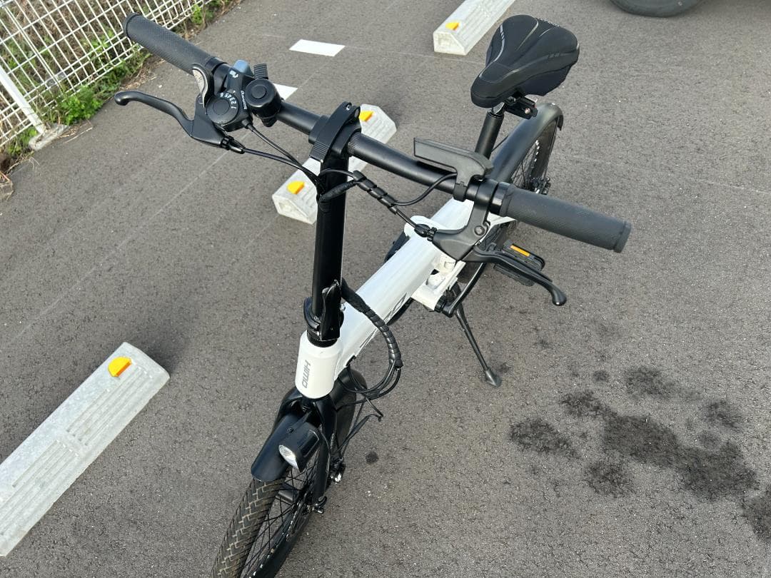 水戸市周辺直接取引限定）電動付きアシスト自転車　HIMO Z20(折り畳み式)