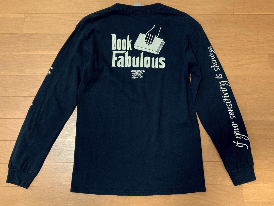 チバユウスケ x Fabulous 長袖 Tシャツ S 黒 GILDAN