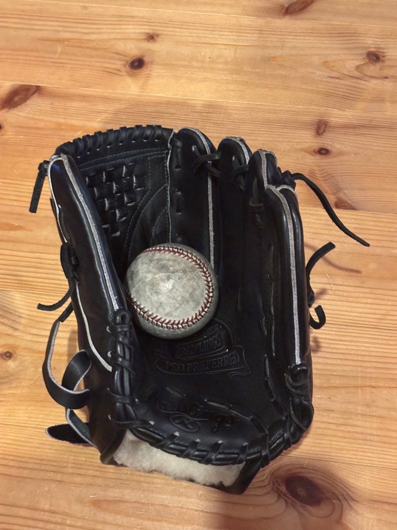 Rawlings 硬式グローブ 黒