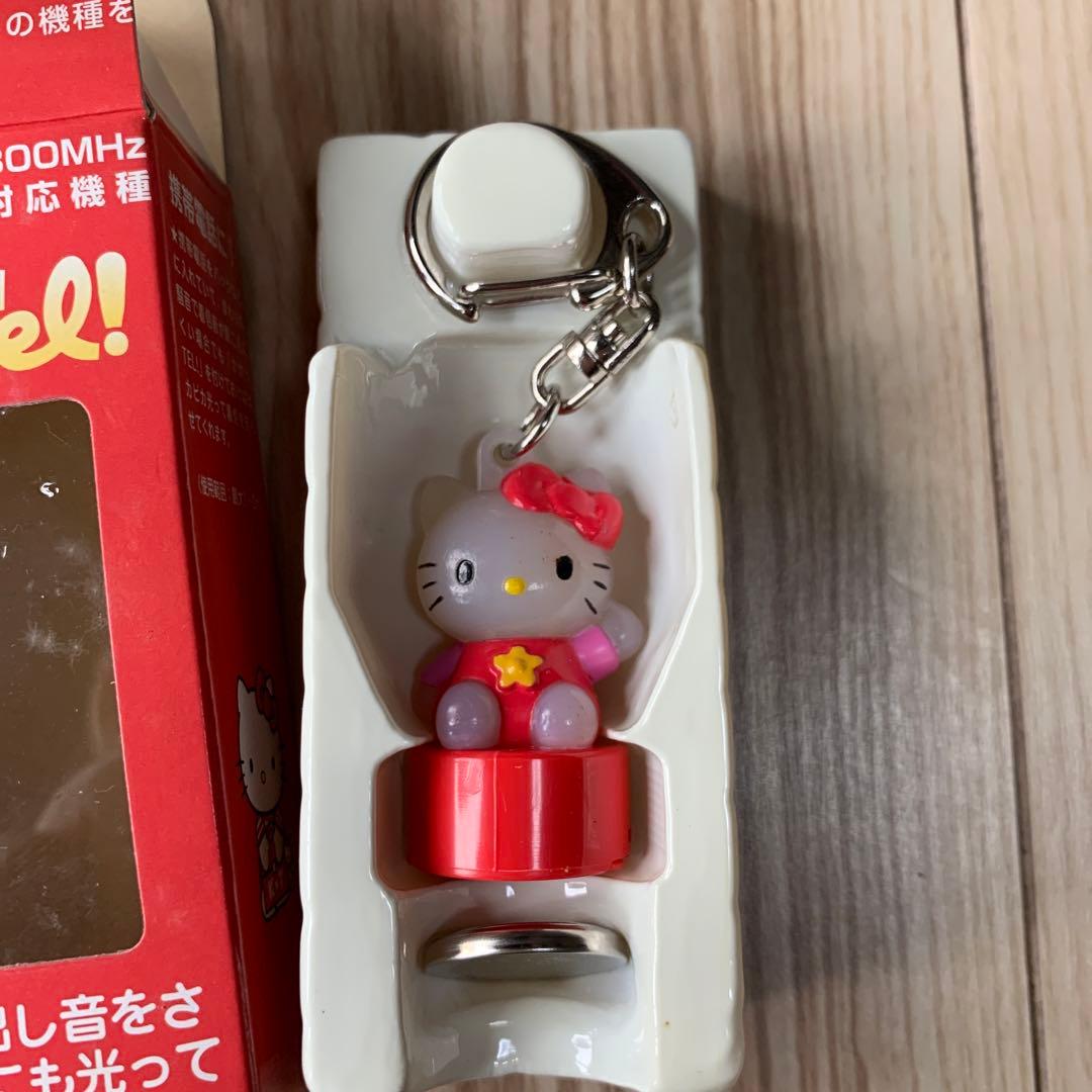 激レア　ハローキティ かかっTel! 赤 サンリオ　1997年　キーホルダー
