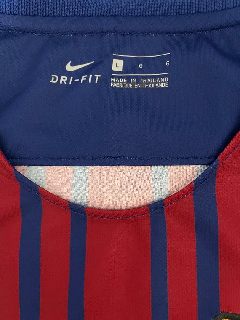 バルセロナ　イニエスタ　ユニフォーム　17/18ホーム