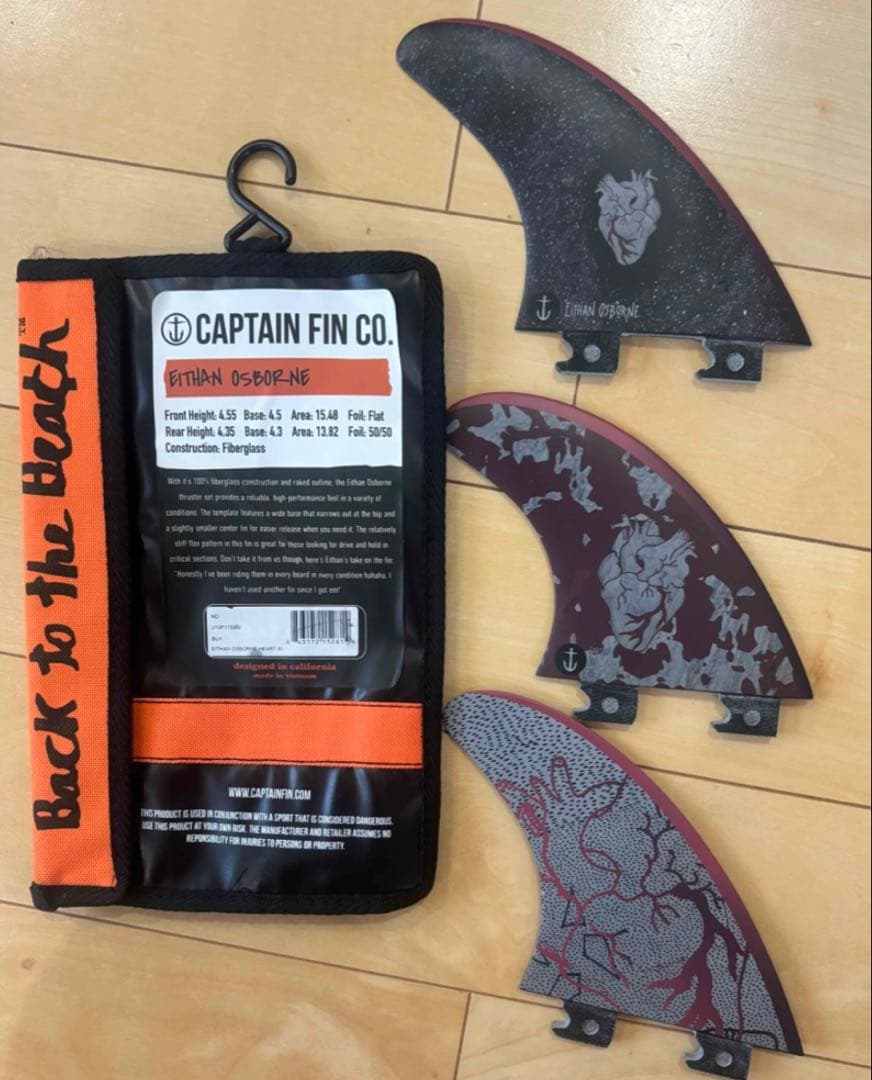 【新品未使用】CAPTAINFIN EITHANOSBORNE 4.55