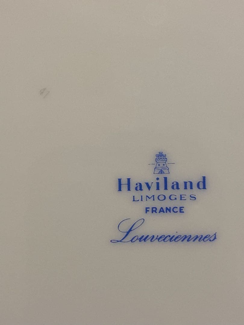 S*R様 Haviland Limoges Louveciennes プレート