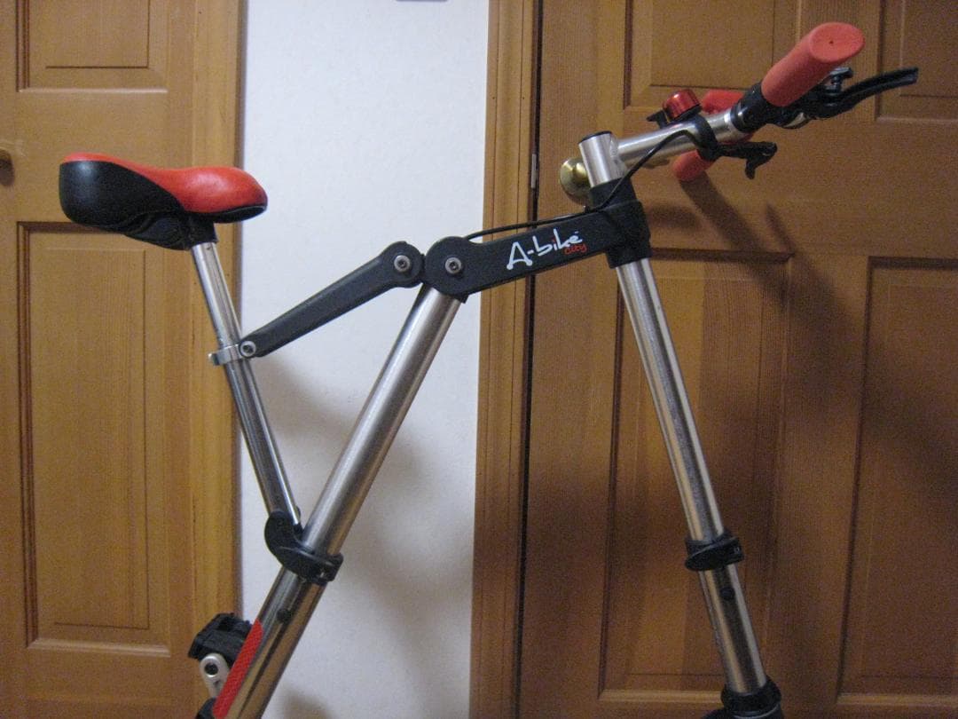 【程度良】A-BIKE-CITY正規品 8インチ 前後エアータイヤ