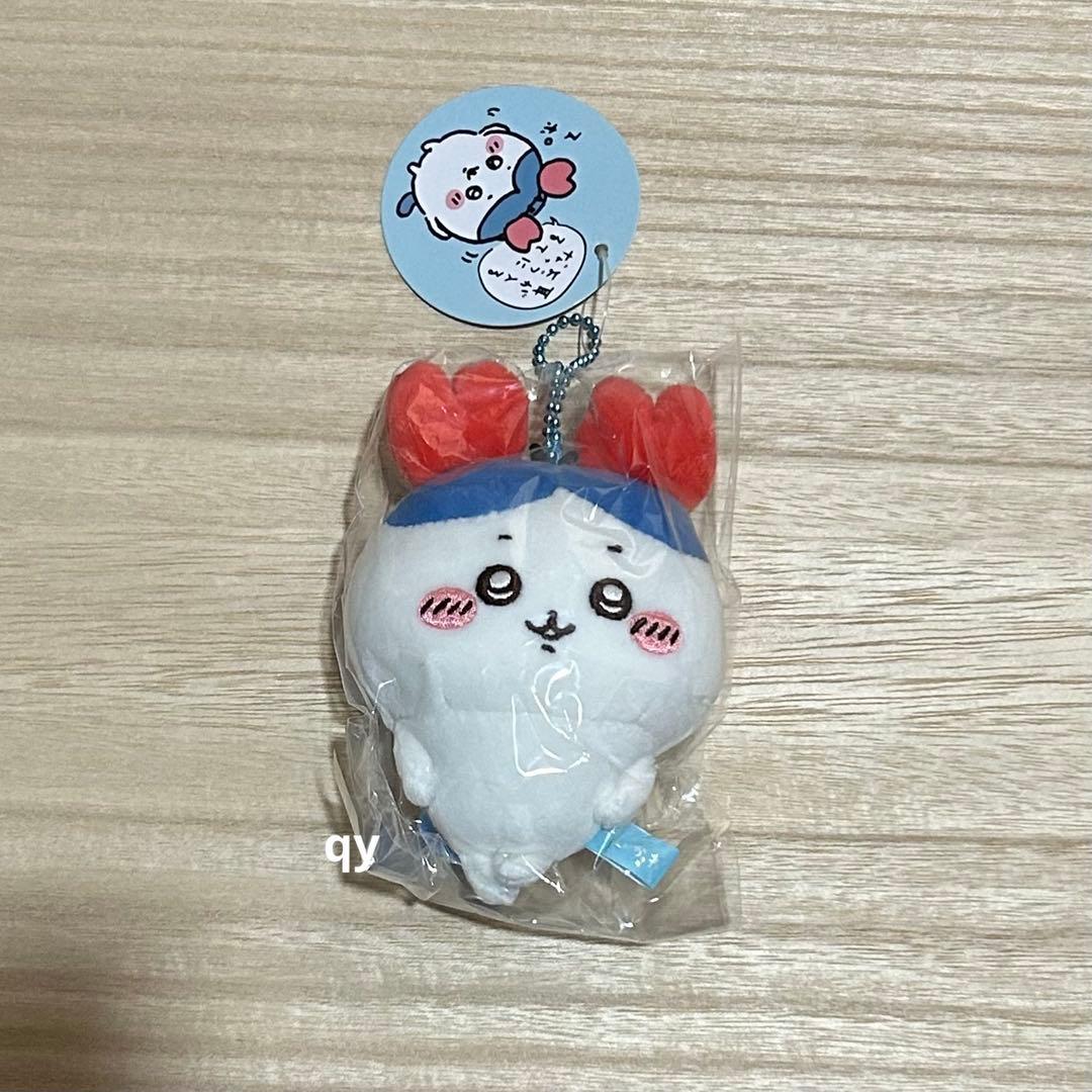 カニなちいかわ　マスコット　キーホルダー　ハチワレ　うさぎ　ロブスター