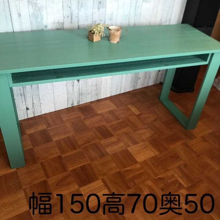 机 テーブル カウンター幅150cm パイン集成材